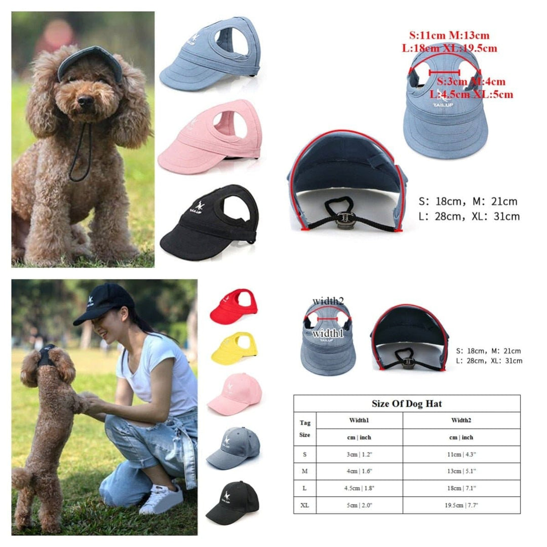 Pet Baseball Cap - Wear-resistant & Summer Sun-proof!