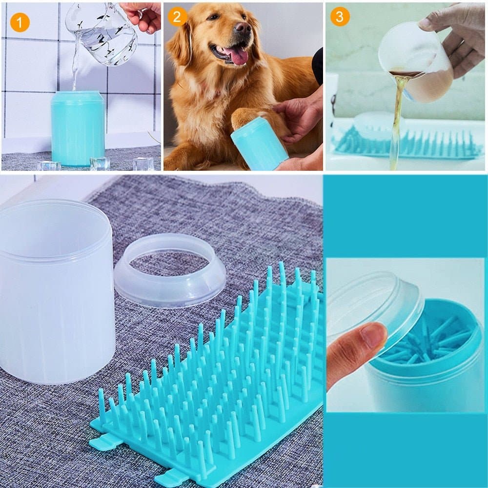 Paw Plunger - Portable Soft Foot Cleaning Cup